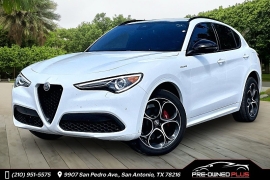  2022 Alfa Romeo Stelvio Veloce AWD at Pre-Owned Plus near San Antonio, TX
