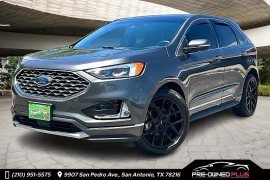 Used 2020 Ford Edge 4d SUV FWD Titanium at Pre-Owned Plus near San Antonio, TX