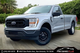 Used 2022  Ford F-150 2WD XL Reg Cab 8' Box at Pre-Owned Plus near San Antonio&comma; TX