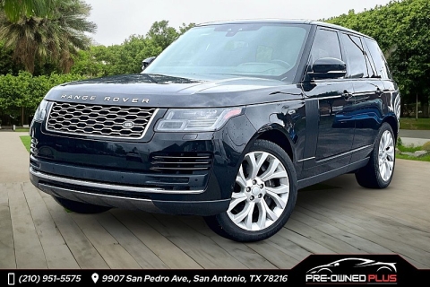 Used 2020 Land Rover Range Rover 4d SUV 5.0L HSE P525 at Pre-Owned Plus near San Antonio, TX