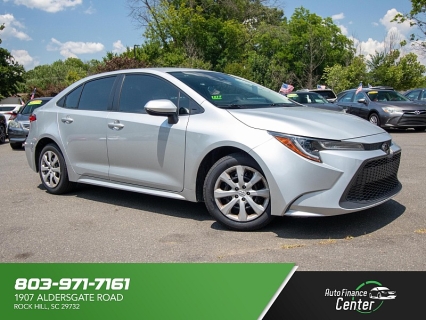 Used 2022 Toyota Corolla LE CVT at Auto Finance Center of Rock Hill near Rock Hill, SC