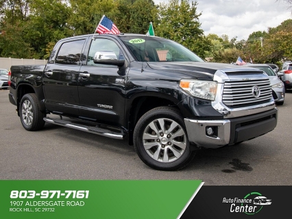 Used 2017 Toyota Tundra 2WD CrewMax Limited 5.7L FFV at Auto Finance Center of Rock Hill near Rock Hill, SC