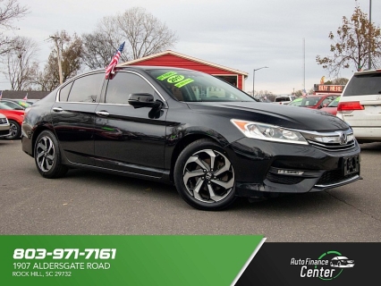 Used 2017 Honda Accord Sedan 4d EX-L at Auto Finance Center of Rock Hill near Rock Hill, SC