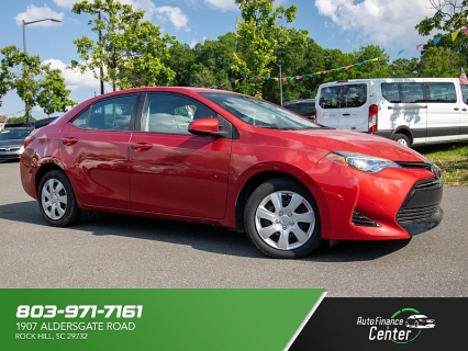Used 2018 Toyota Corolla (Natl) at Auto Finance Center of Rock Hill near Rock Hill, SC