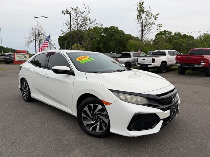 Used 2017 Honda Civic Hatchback 4d LX 6spd at Auto Finance Center of Rock Hill near Rock Hill, SC