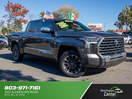 Used 2024 Toyota Tundra Hybrid 4WD Capstone CrewMax 5.5ft Bed at Auto Finance Center of Rock Hill near Rock Hill, SC