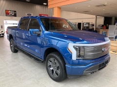 Used 2022 Ford F-150 Lightning 4WD SuperCrew 5.5' Box at Suburban Ford of Sterling Heights near Sterling Heights, MI