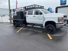 Used 2022 Chevrolet Silverado MD 4WD Crew Cab Work Truck at Suburban Ford of Sterling Heights near Sterling Heights, MI