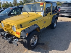 Used 2000 Jeep Wrangler 2d Convertible Sport at Suburban Ford of Sterling Heights near Sterling Heights, MI