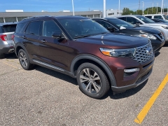 Used 2020 Ford Explorer 4d SUV 4WD Platinum 3.0L EcoBoost at Suburban Ford of Sterling Heights near Sterling Heights, MI