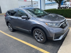 Used 2020 Honda CR-V 4d SUV AWD EX-L at Suburban Ford of Sterling Heights near Sterling Heights, MI