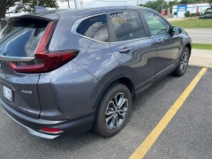 Used 2020 Honda CR-V 4d SUV AWD EX-L at Suburban Ford of Sterling Heights near Sterling Heights, MI