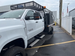 Used 2022 Chevrolet Silverado MD 4WD Crew Cab Work Truck at Suburban Ford of Sterling Heights near Sterling Heights, MI