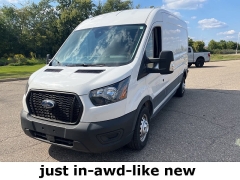 Used 2024 Ford Transit Cargo Van T-250 148" Med Rf 9070 GVWR AWD at Suburban Ford of Sterling Heights near Sterling Heights, MI