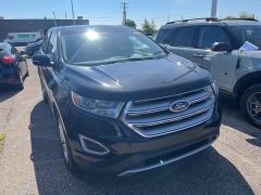 Used 2018 Ford Edge 4d SUV AWD Titanium V6 at Suburban Ford of Sterling Heights near Sterling Heights, MI