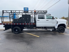 Used 2022 Chevrolet Silverado MD 4WD Crew Cab Work Truck at Suburban Ford of Sterling Heights near Sterling Heights, MI