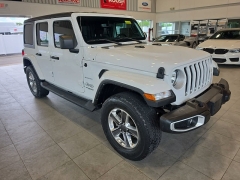 Used 2022  Jeep Wrangler Unlimited Sahara 4x4 at Maxx Loans near St&period; Adrian&comma; MI