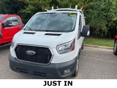Used 2022 Ford Transit Cargo Van T-150 Low Rf 8670 GVWR RWD at Suburban Ford of Sterling Heights near Sterling Heights, MI