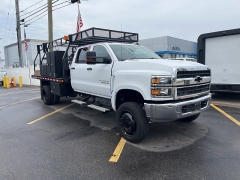 Used 2022 Chevrolet Silverado MD 4WD Crew Cab Work Truck at Suburban Ford of Sterling Heights near Sterling Heights, MI