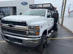 Used 2022 Chevrolet Silverado MD 4WD Crew Cab Work Truck at Suburban Ford of Sterling Heights near Sterling Heights, MI