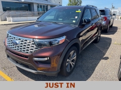 Used 2020 Ford Explorer 4d SUV 4WD Platinum 3.0L EcoBoost at Suburban Ford of Sterling Heights near Sterling Heights, MI