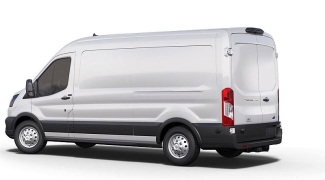 New 2024 Ford Transit Cargo Van T-350 148" Med Rf 9500 GVWR AWD at Suburban Ford of Sterling Heights near Sterling Heights, MI