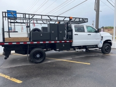 Used 2022 Chevrolet Silverado MD 4WD Crew Cab Work Truck at Suburban Ford of Sterling Heights near Sterling Heights, MI