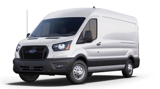 New 2024 Ford Transit Cargo Van T-350 148" Med Rf 9500 GVWR AWD at Suburban Ford of Sterling Heights near Sterling Heights, MI