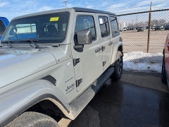 Used 2021  Jeep Wrangler Unlimited Sahara 4x4 at Maxx Loans near St&period; Adrian&comma; MI