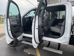 Used 2022 Chevrolet Silverado MD 4WD Crew Cab Work Truck at Suburban Ford of Sterling Heights near Sterling Heights, MI