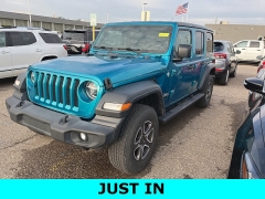 Used 2020 Jeep Wrangler Unlimited Sport S 4x4 at Suburban Ford of Sterling Heights near Sterling Heights, MI