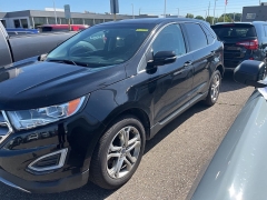 Used 2018 Ford Edge 4d SUV AWD Titanium V6 at Suburban Ford of Sterling Heights near Sterling Heights, MI