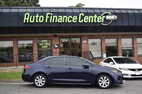 Used 2020 Toyota Corolla 4d Sedan LE at Auto Finance Center LLC near Woodbridge, VA