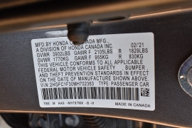 Used 2021 Honda Civic Sedan EX CVT at Auto Finance Center LLC near Woodbridge, VA