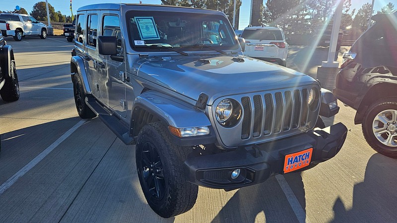 used 2021 Jeep Wrangler Unlimited car, priced at $35,799